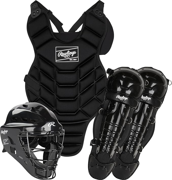 Rawlings | Players Series Youth Catcher's Set | Ages 6-12 | Includes Facemask, Chest Protector, Leg Guards