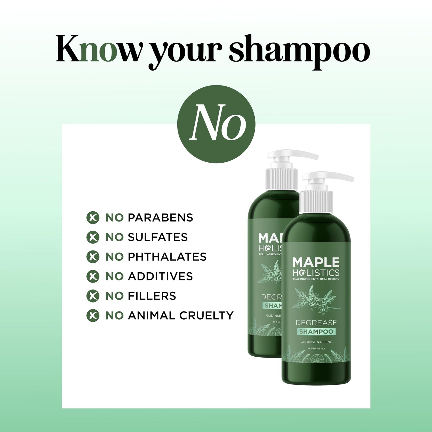 Clarifying Shampoo for Oily Hair and Scalp - Deep Cleansing Shampoo Build Up Remover with Rosemary Oil - Degrease Shampoo for Gr