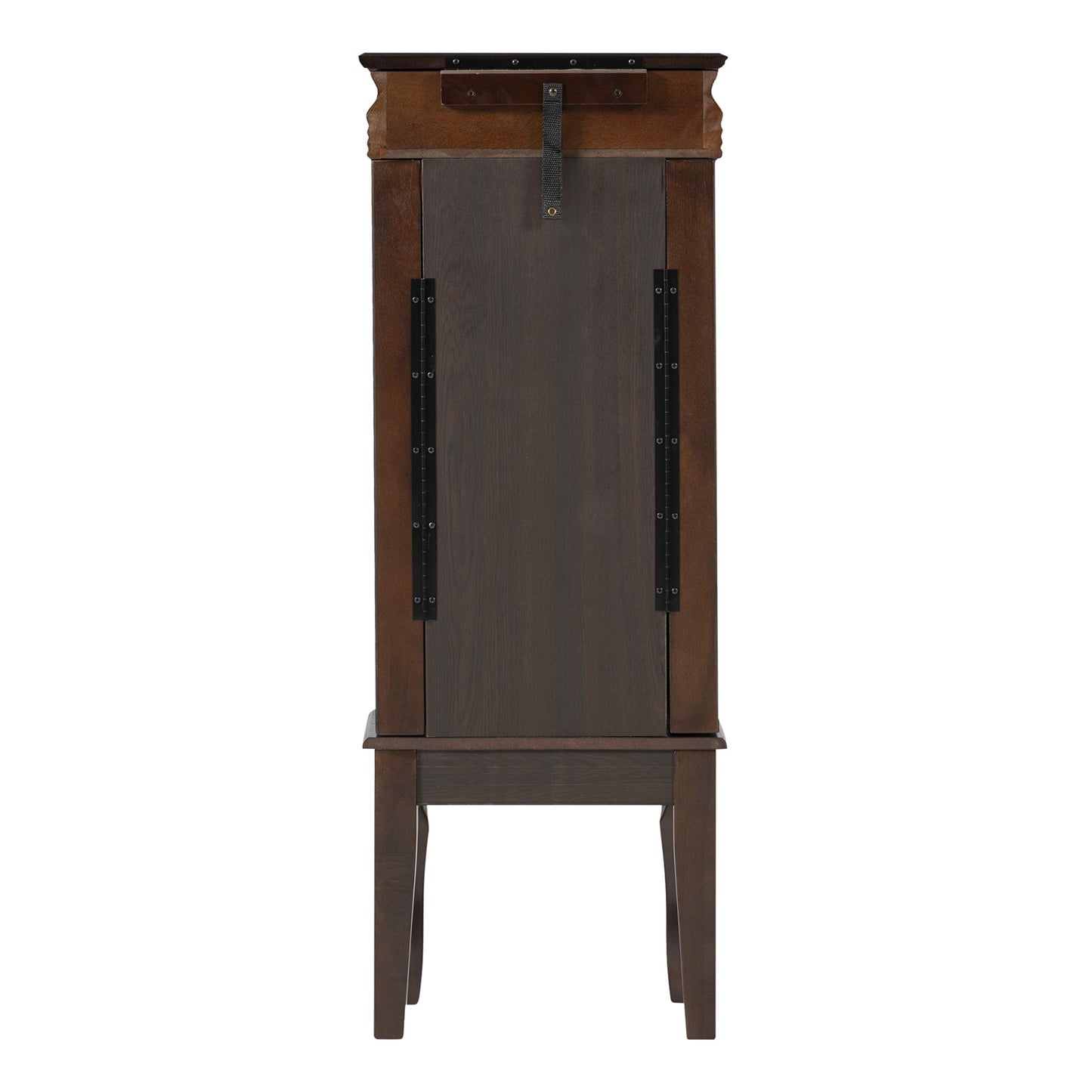 Powell Italian Influenced Transitional Espresso Jewelry Armoire,Brown