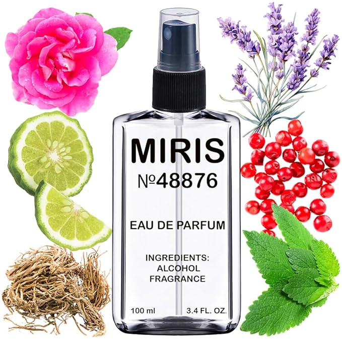 MIRIS No. 48876, Inspired by Viking, Long-Lasting Eau de Parfum for Men, Spray 3.4 Fl Oz / 100 ml