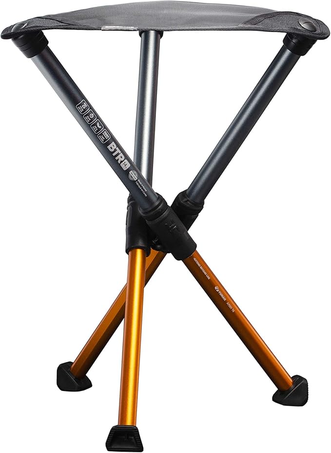 Hillsound BTR Stool for Ultralight Backpacking & Hiking, Lightweight Camping Chairs, Compact Portable Outdoor Seat, Huntin...