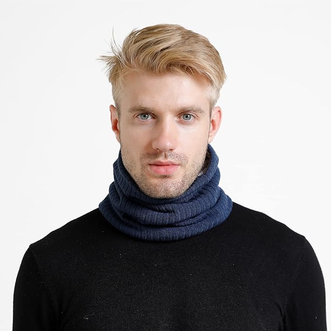 Winter Scarf Neck Warmer Gaiter Face for Men Women Warm Fleece Ski