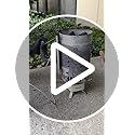 The Bincho Grill Charcoal Starter Gas Burner – 12,800W High Heat Mini Stove with 4 Heads – For Chimneys to Light Binchotan...
