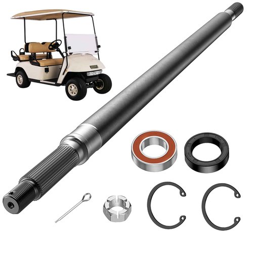 Drive-up Golf Cart Rear Splined Axle Shaft for EZGO TXT Electric 1994-2013 Driver Side OEM 20377-G11