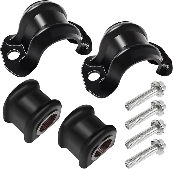 LOBIUTIYA 52110141AB 928-563 Front Stabilizer Sway Bar Brackets with Bushings Kit, Suspension Replacement Fits for Dodge R...