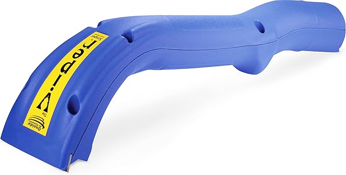 Oneida Air Systems Viper Vacuum Scraper® Ergonomic Textured Grip Wet/Dry Vac Attachment with Reversible Tungsten-Carbide B...