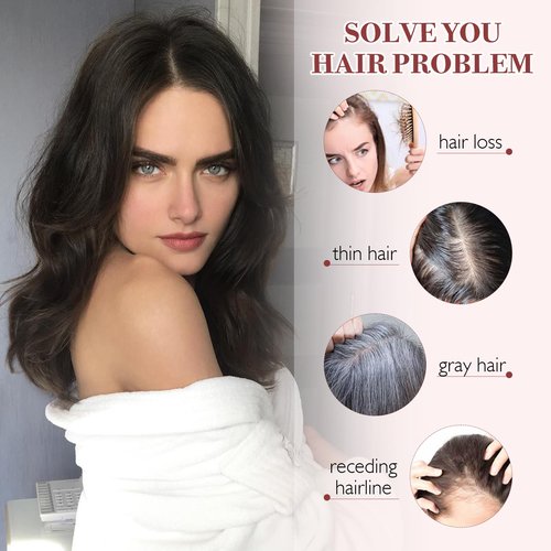 S-noilite Hair Toppers for Women 100% Real Human Hair, 10x12 Upgrade Base Ombre Light Blonde Remy HairToppers for Women with no Bangs 10inch 35g #Ombre Light Blonde