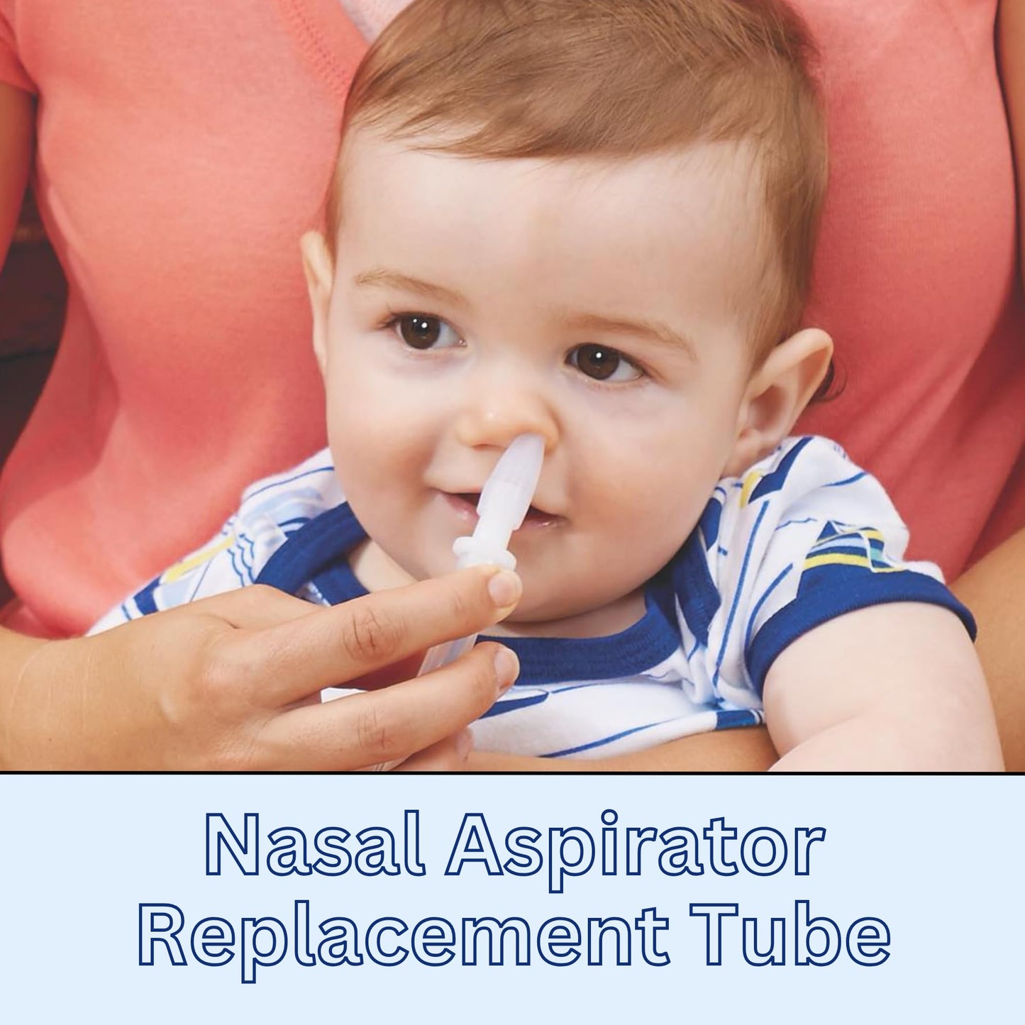 Nasal Aspirator Tube Suction Replacement Great for BabySmile S-504, S-503, S-502 (44 Inches Long) | Hospital Grade BPA Free
