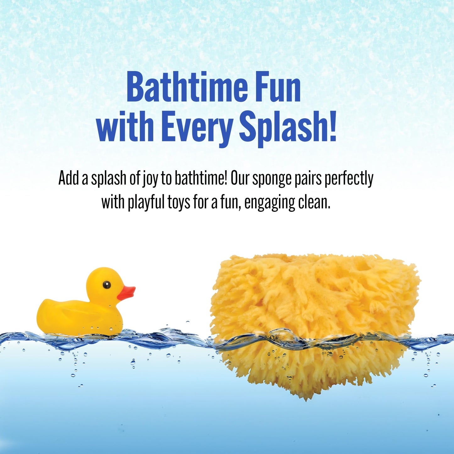 Baby Buddy Natural Grass Sea Sponge, Newborn Bath Time Essential, Textured for Exfoliation, Hypoallergenic, 1 Count