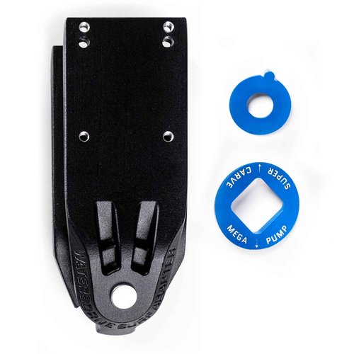Waterborne Skateboards Surf Adapter FIN System - Front Surfskate Trucks Fit Any Board - 3 Surf Skate Truck Rip Surf Skateboard Modes - Longboard Skateboard Accessories Surfskate Skateboard Trucks Tool