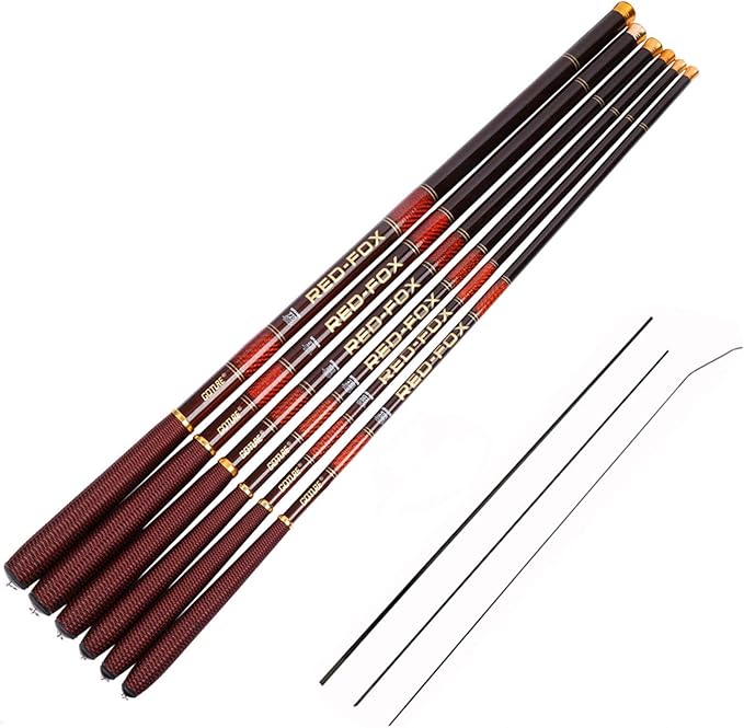 Goture//Telescopic Tenkara Fishing Rod Kit//Ultralight Travel Fishing Rod,Portable Collapsible Bass Crappie Rod, Carbon Fi...