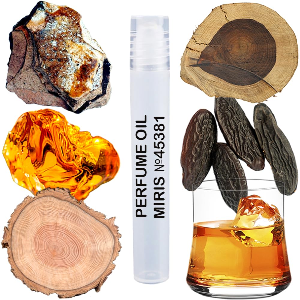 MIRIS No. 45381, Inspired by Tragedy Lord George, Long-Lasting Perfume Oil for Men Roll-On, Rollerball 0.34 Fl Oz / 10 ml