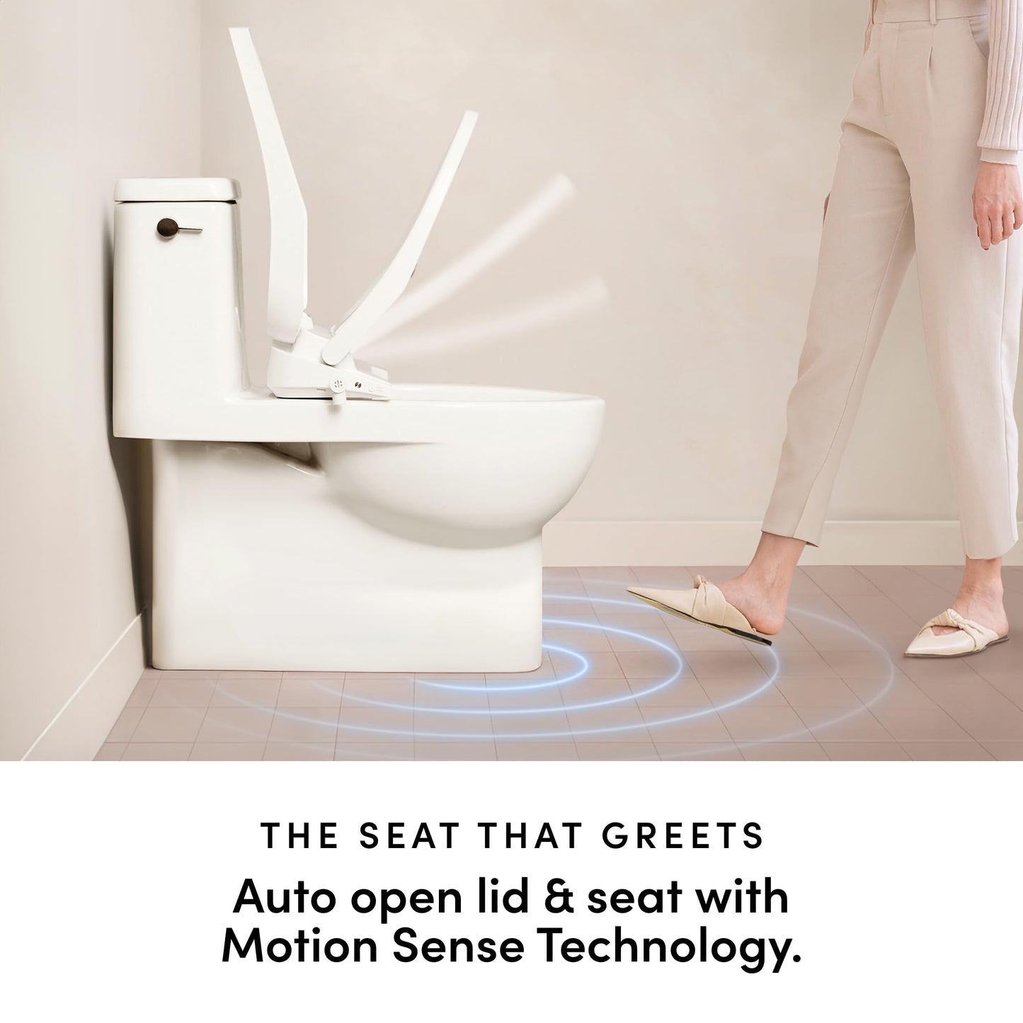 TUSHY Aura Luxury Electric Bidet Seat: Heated Toilet Seat with Temperature Control, Self-Cleaning Nozzle, Instant Adjustable Warm Water & Dryer (Remote Control & Auto Open, Soft Close Lid), Elongated