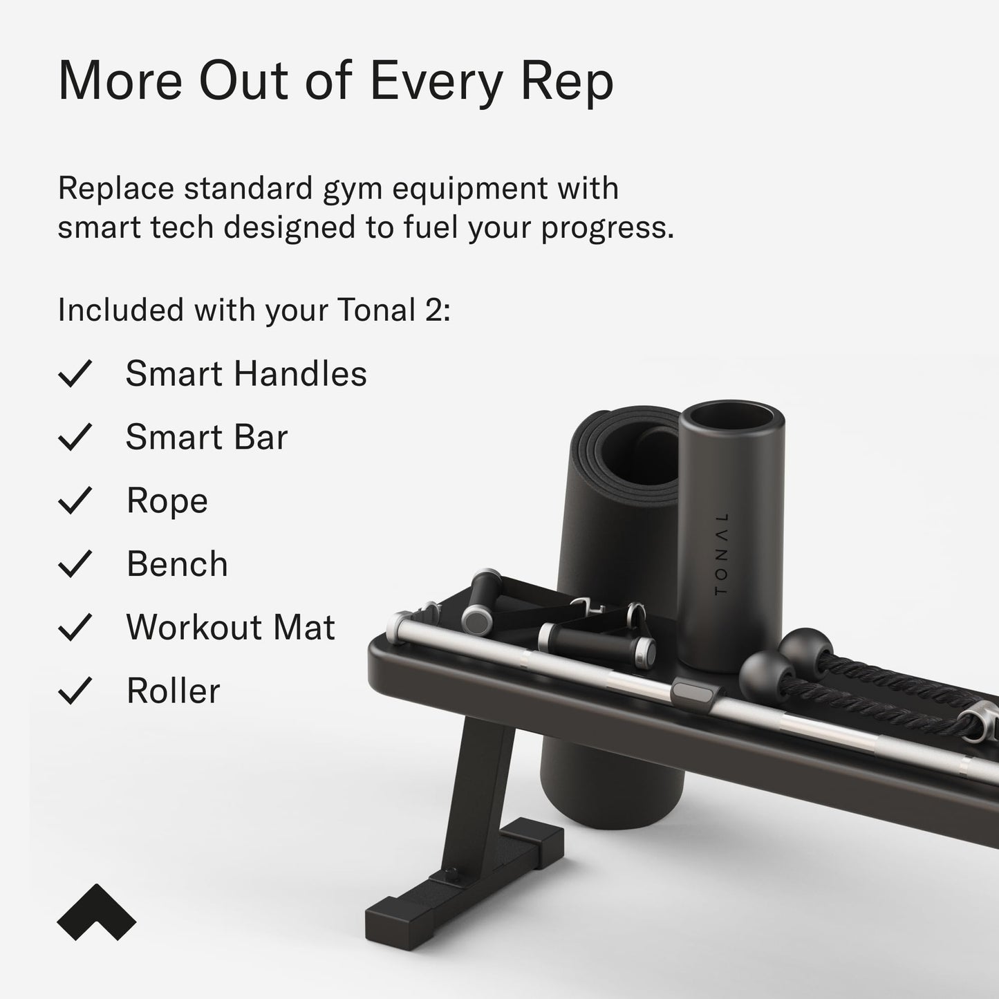 Tonal 2 | Strength Training System Including Accessory Bundle and Delivery and Install