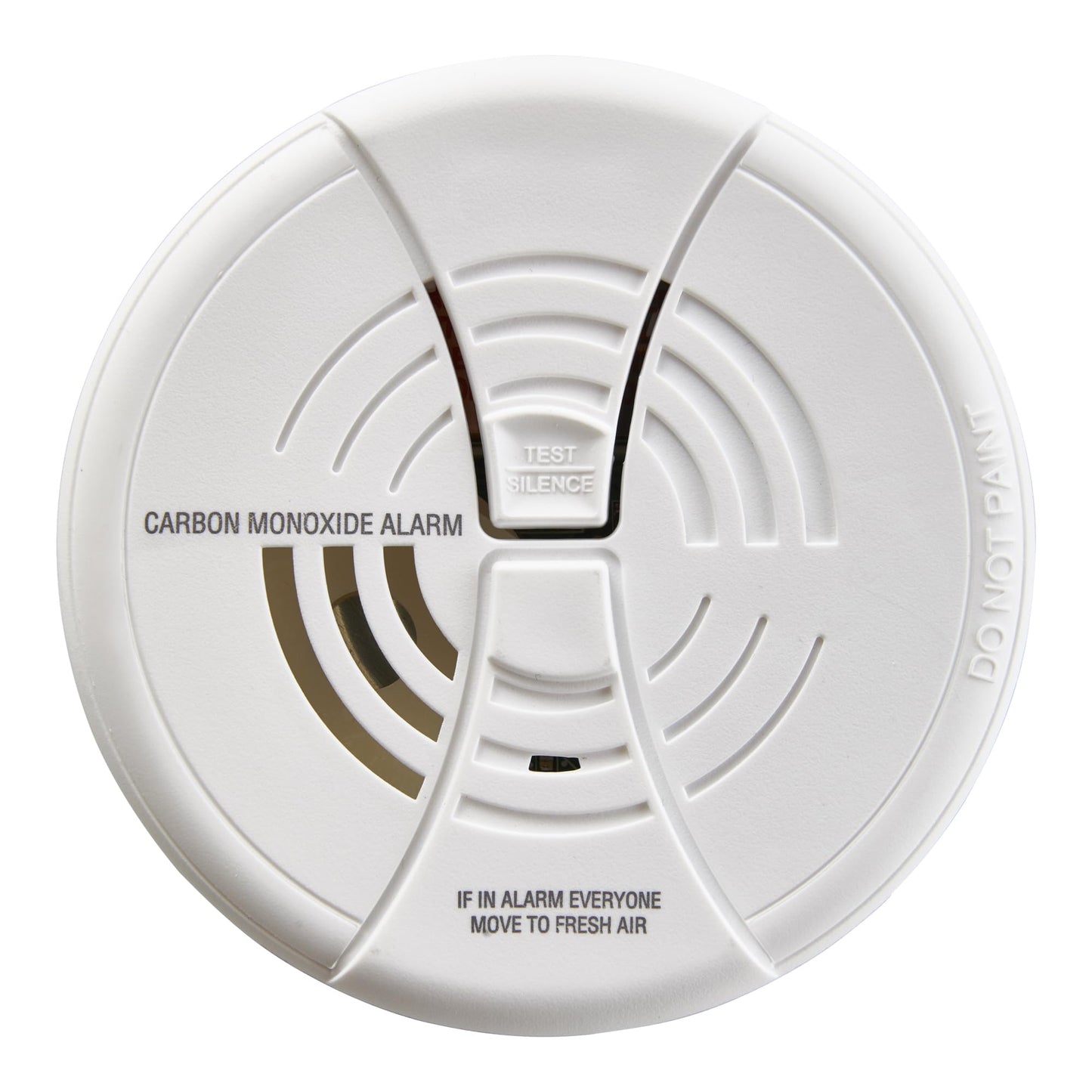 FIRST ALERT Carbon Monoxide Alarm | BRK CO250 Battery Operated Carbon Monoxide Detector With 9-Volt Battery & Two Silence Features