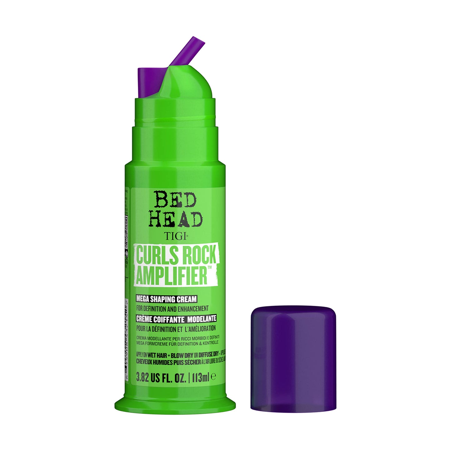 Bed Head By TIGI Curls Rock Amplifier Curl Cream for Curly Hair, the Ultimate Curl Cream for Curly Hair Care 3.82 fl oz