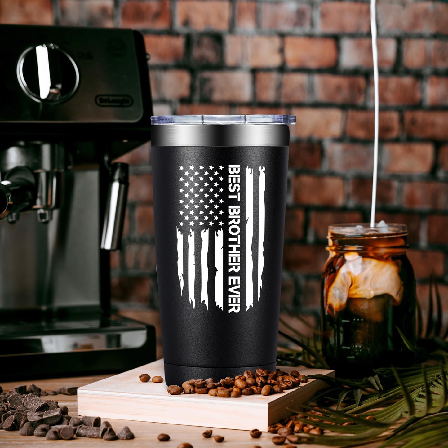 DOEARTE Gifts for Brother - Brother Gifts from Sister - Christmas Gift for Brothers Adult - Fathers Day, Birthday Gifts for Brothers - 20oz Tumbler