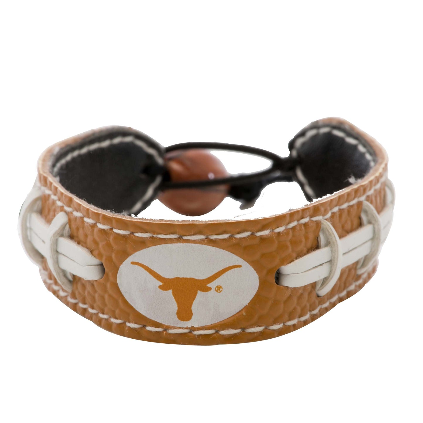 Texas Longhorns Team Color Football Bracelet