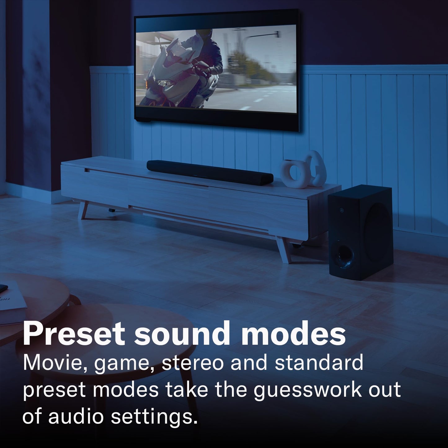 YAMAHA SR-B40A Dolby Atmos Sound Bar with Wireless Subwoofer (Black)