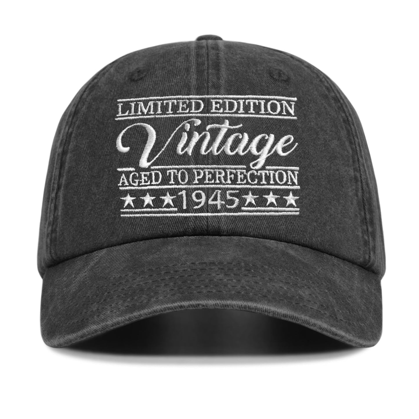 Rybicag 80th Birthday Gifts for Him Her, 1945 for 80 Year Old Men Women Vintage Hat