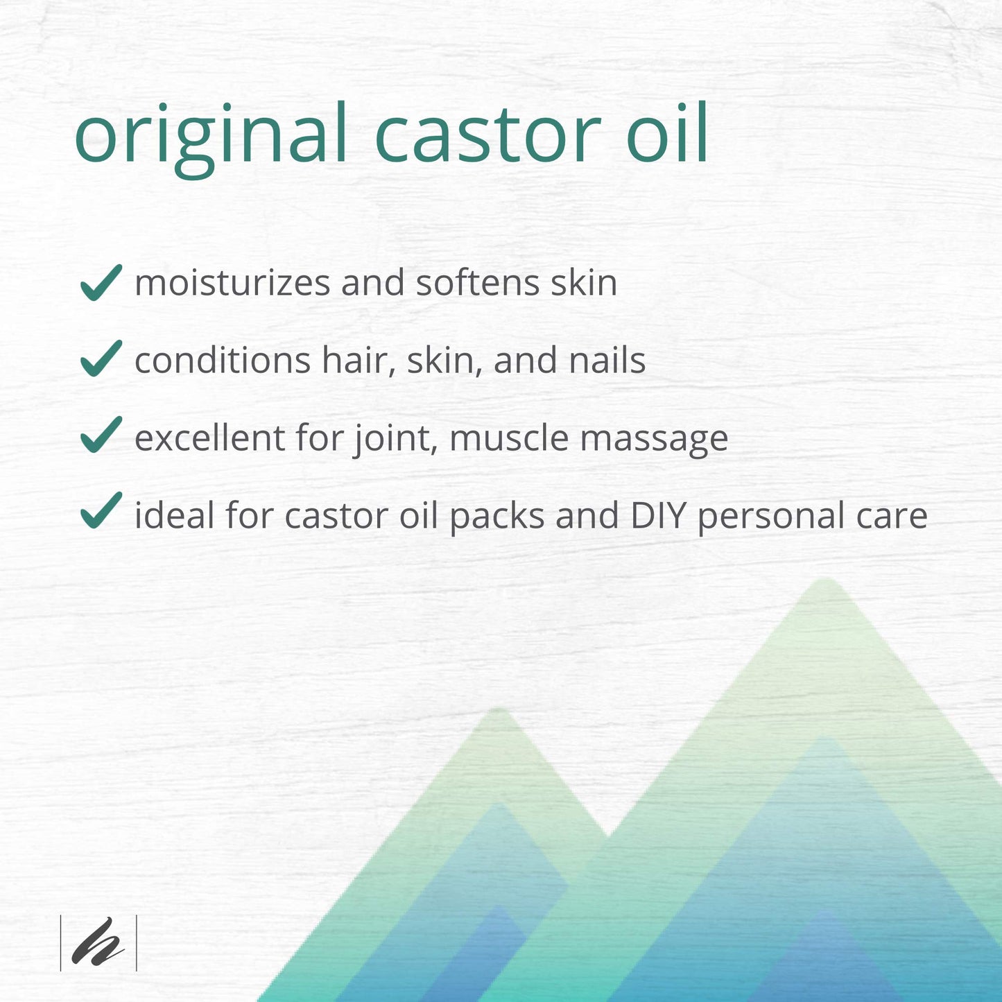 Home Health Original Castor Oil, Promotes Healthy Hair And Skin, Natural Skin Moisturizer - Pure, Cold Pressed, Non-GMO, Hexane-