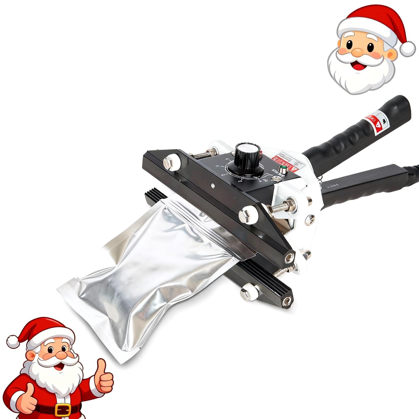 R-PACK Portable Hand Held Heat Sealer Machine-R-PACK FKR-200, 8 Inches, For Foil Bag, Kraft Bag, Mylar Bag