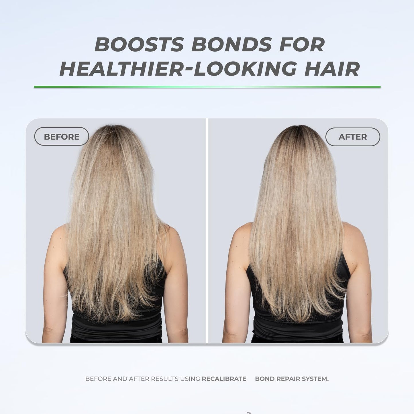 XMONDO Hair Recalibrate Bond Repair Shampoo | Vegan Formula with Bond Builder, Maracuja Oil, and Hyaluronic Acid to Restore, Str