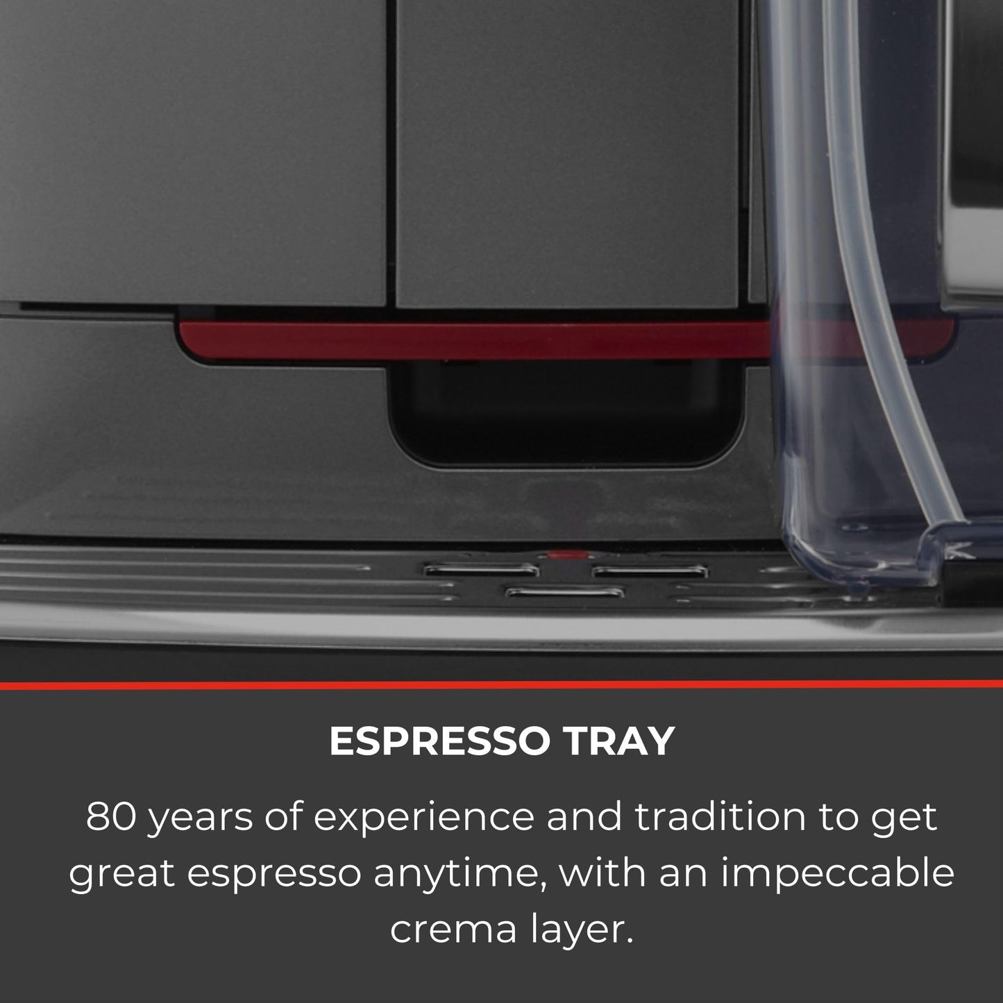 Gaggia Cadorna Prestige Super-Automatic Espresso Machine, Medium, 60.8 fl.oz. Anthracite