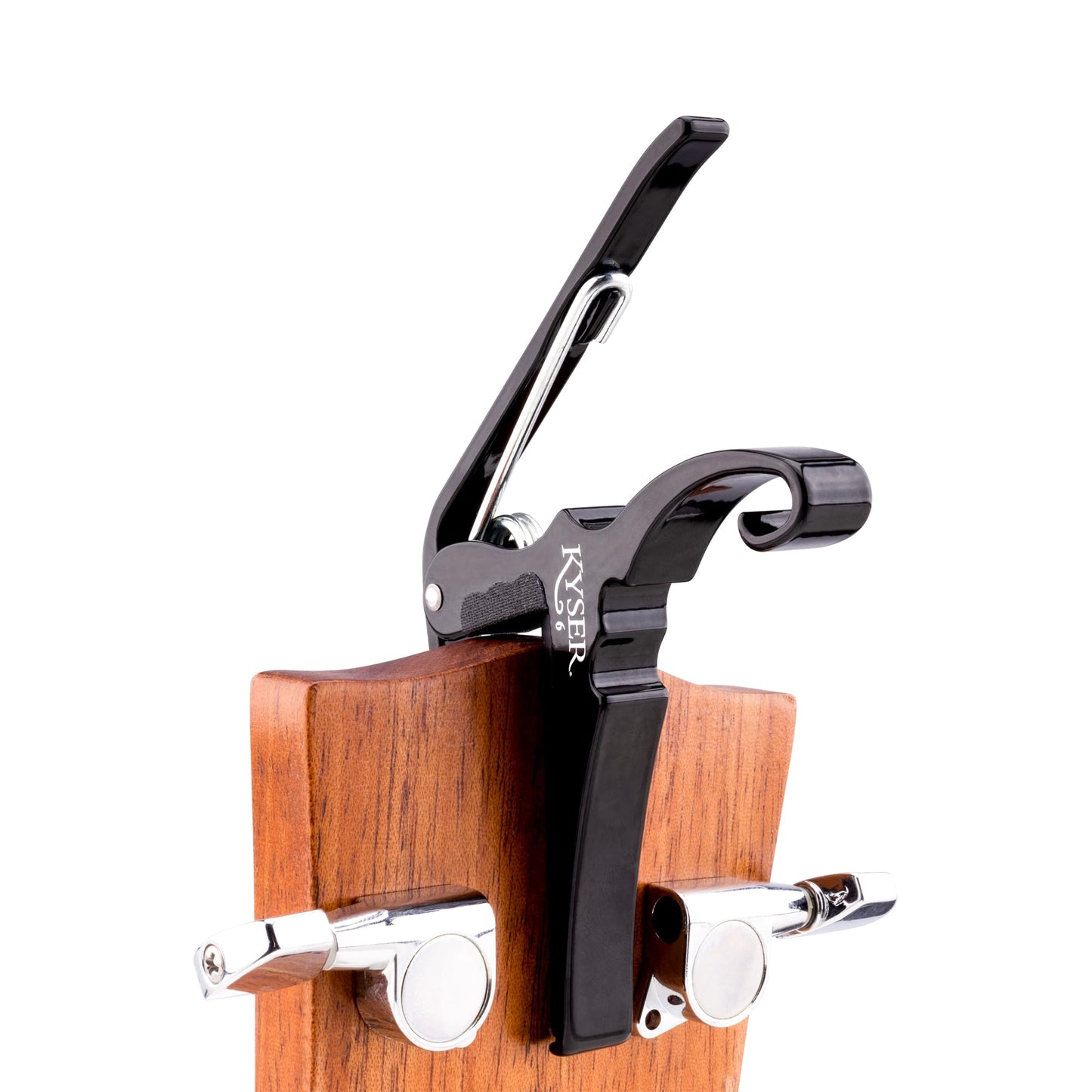 Kyser Quick-Change Guitar Capo For 6-String Acoustic Guitars, Black, Kg6Ba