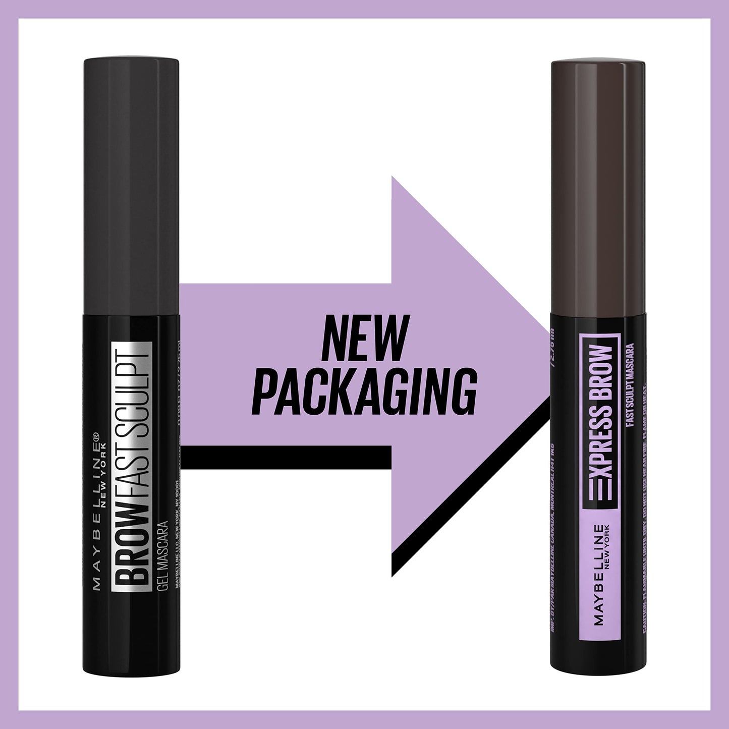 Maybelline Brow Fast Sculpt, Shapes Eyebrows, Eyebrow Mascara Makeup, Warm Brown, 0.09 Fl. Oz.