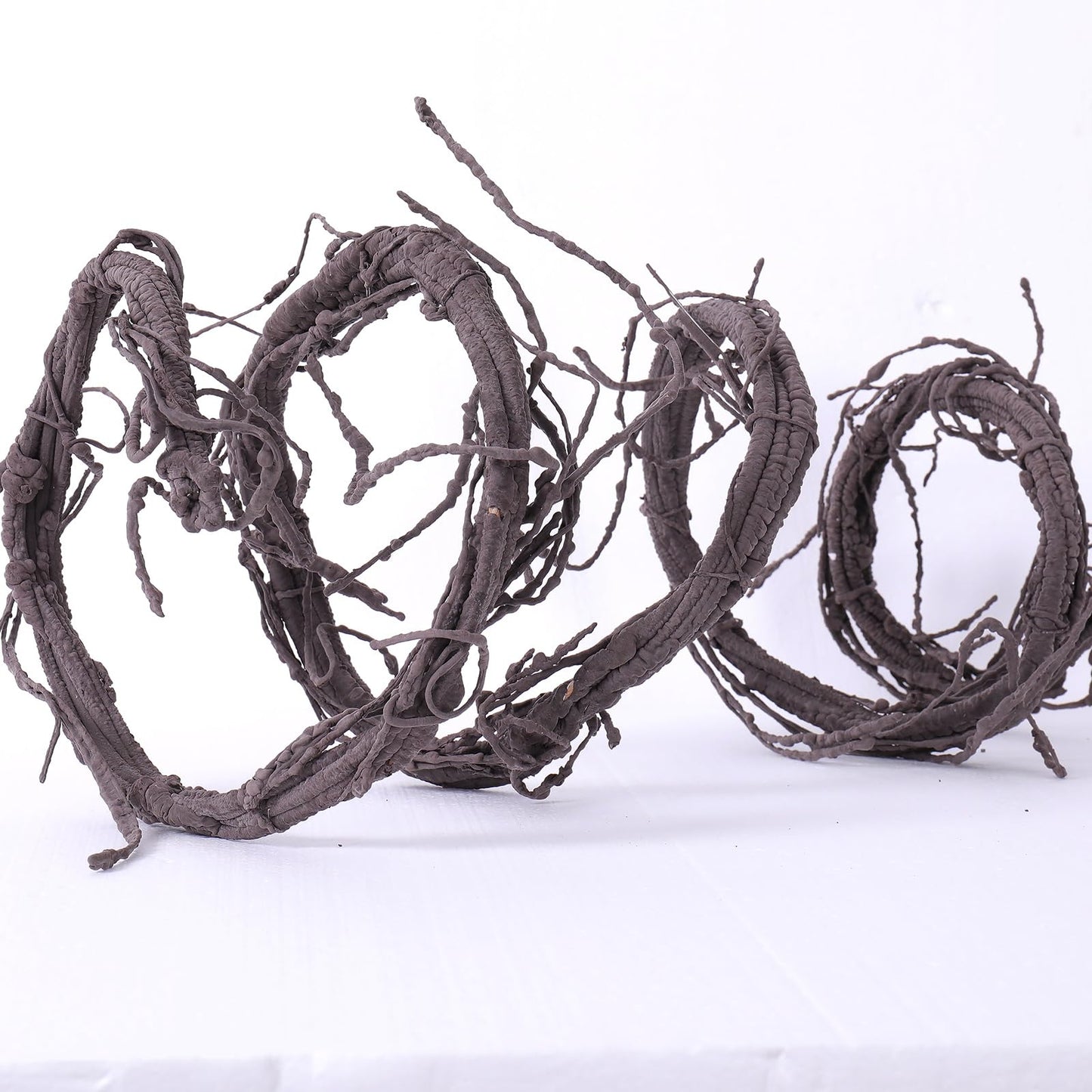 CONGZHANHH 118" Flexible Large Artificial Fake Reptile Plants Tree Branches Twigs Cherry Blossom Liana Wall Hanging Wreath Trunk Stick Vines Garland Wedding Garden X'Mas Halloween Jungle Decoration