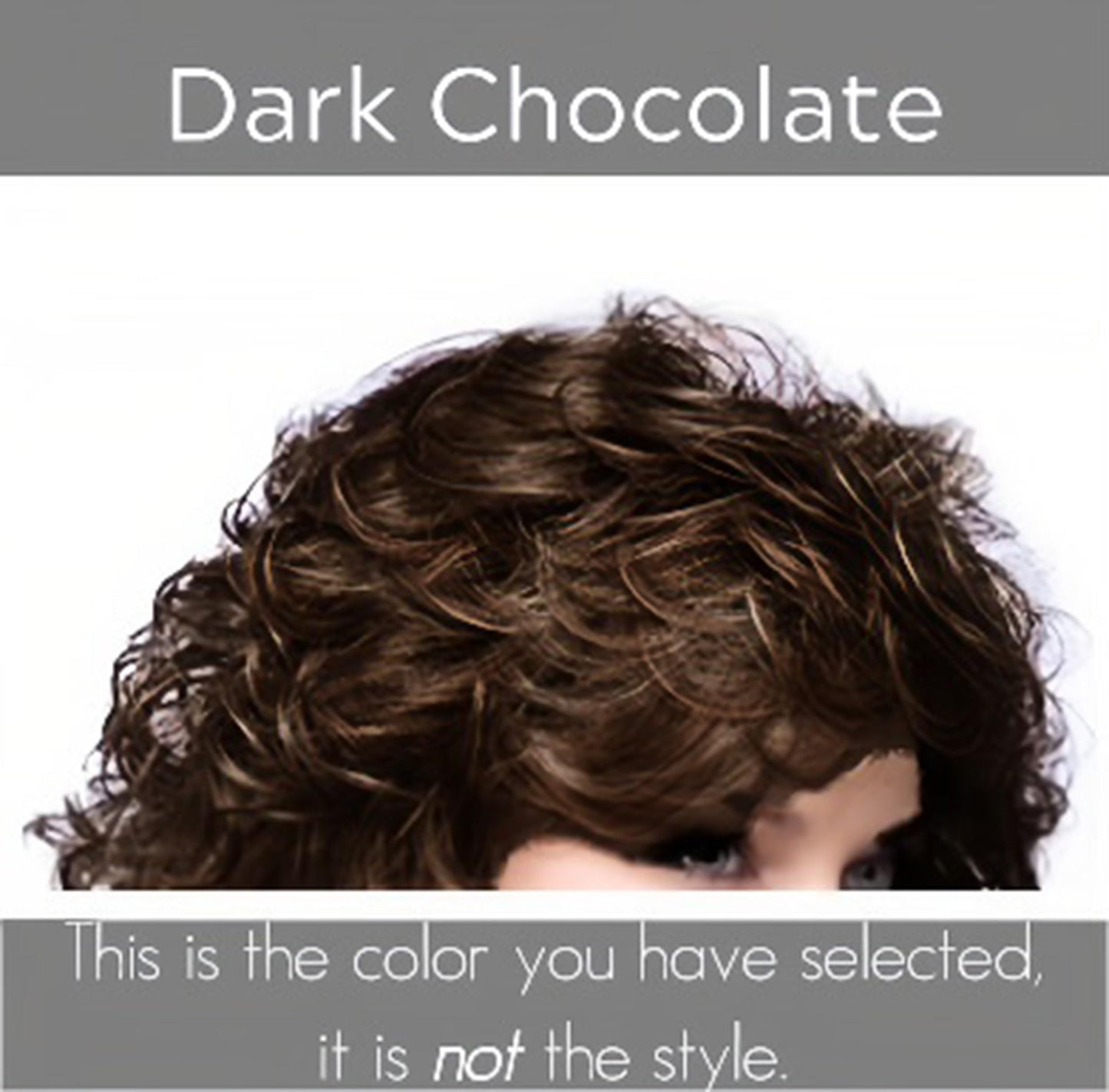 Noriko Angelica Synthetic Wig by Rene of Paris and Wig Lift Comb - Dark Chocolate - Bundle 2 Items