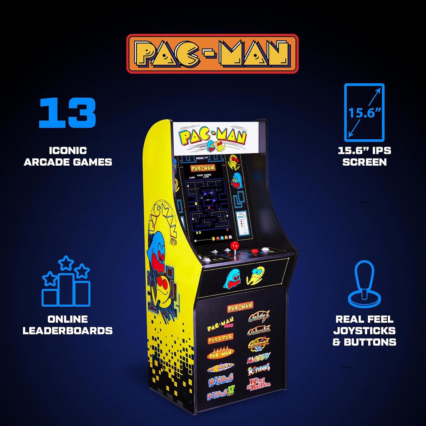 Arcade1Up PAC-Man Classic SE Arcade Machine