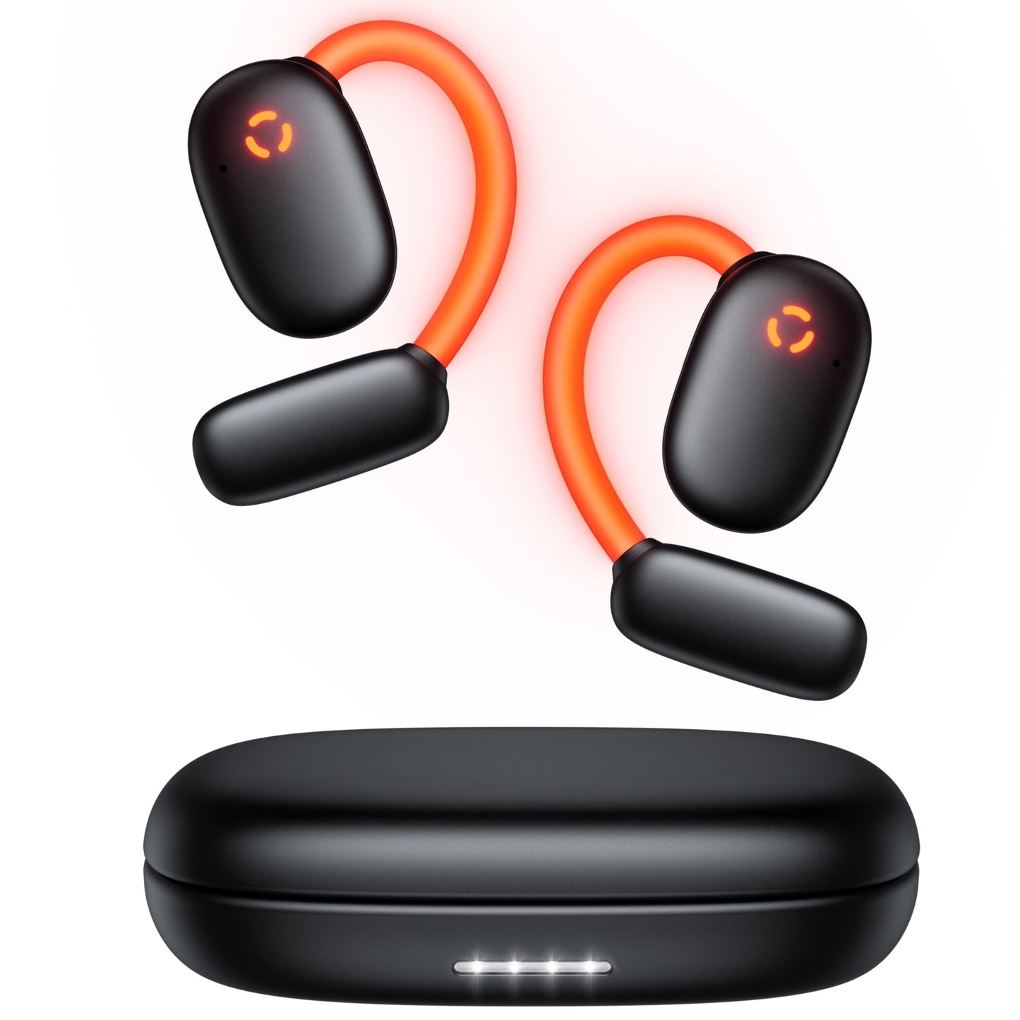 Ai Translation Earbuds With 164 Languages, 80H Playtime Bluetooth Translator Headphones, Real-Time Two-Way Translator Device Wit