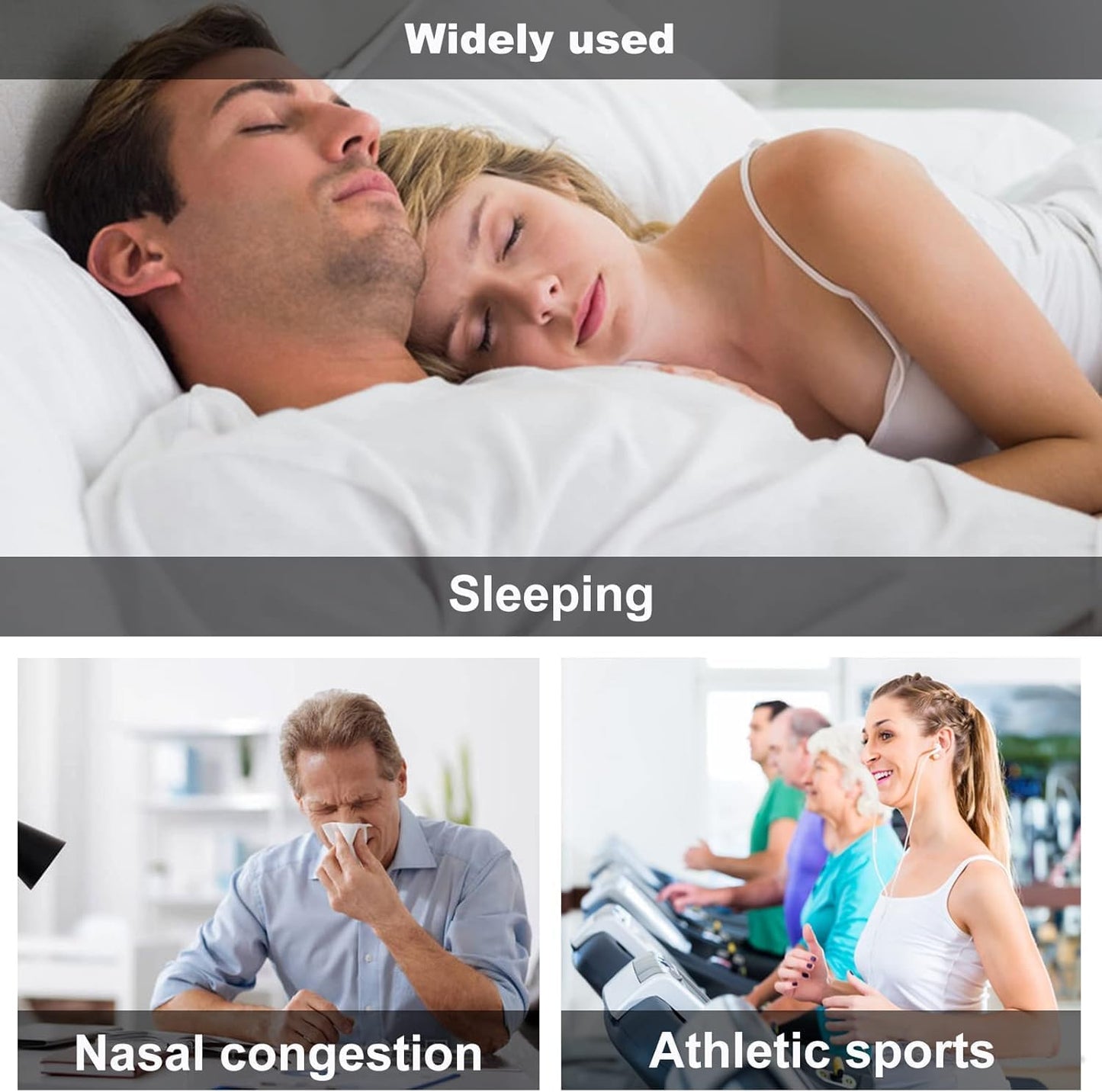 Debaishi 60-300 Count Nasal Strips for Men and Women(66mm*19mm) (110)