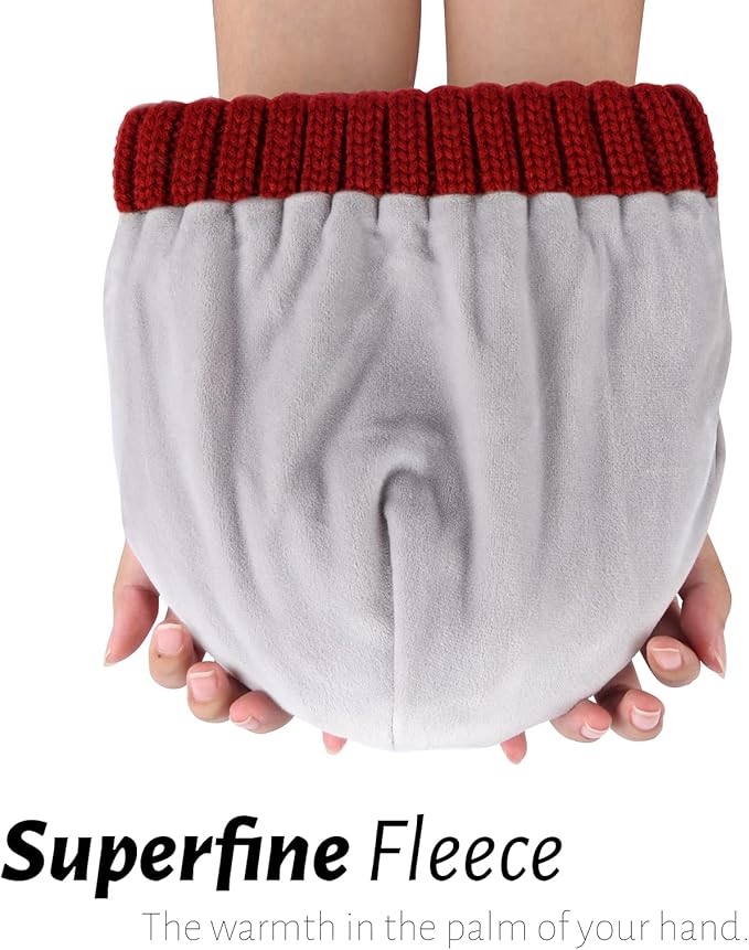 FURTALK Winter Hats for Women Fleece Lined Beanie Knit Chunky Womens Snow Cap