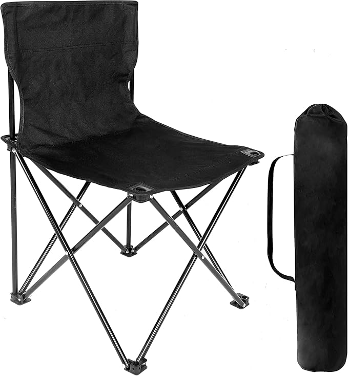 Simple Deluxe Portable Camping Chair, Ultralight & Compact, Backpacking Chair, Folding Camping Chairs for Outdoor Camp, Tr...