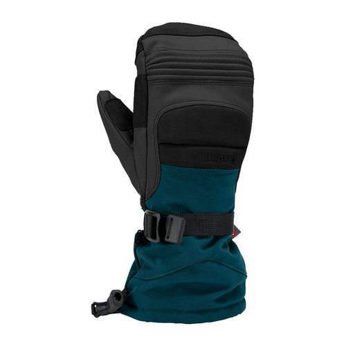 Gordini Women's Cache Gauntlet Mitten, Spruce/Black, Small