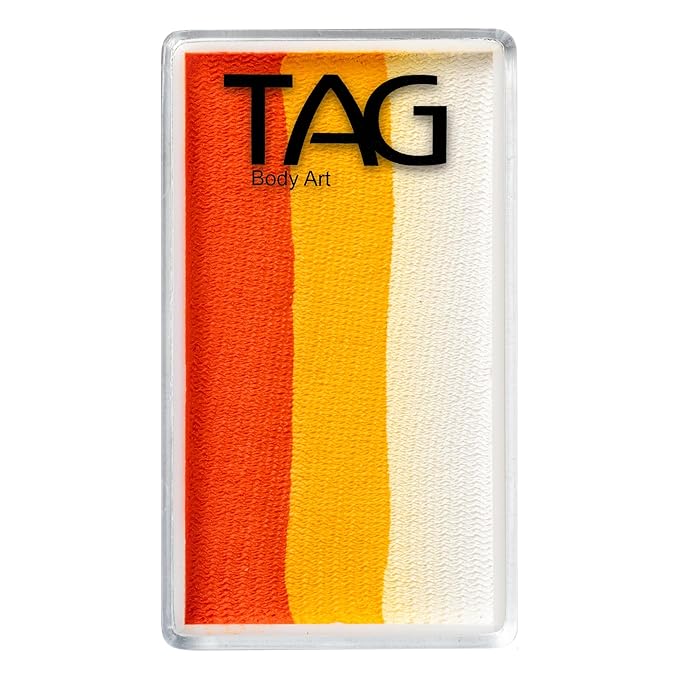 TAG Face and Body Paint - 1 Stroke Split Cake 30g - Frangipani