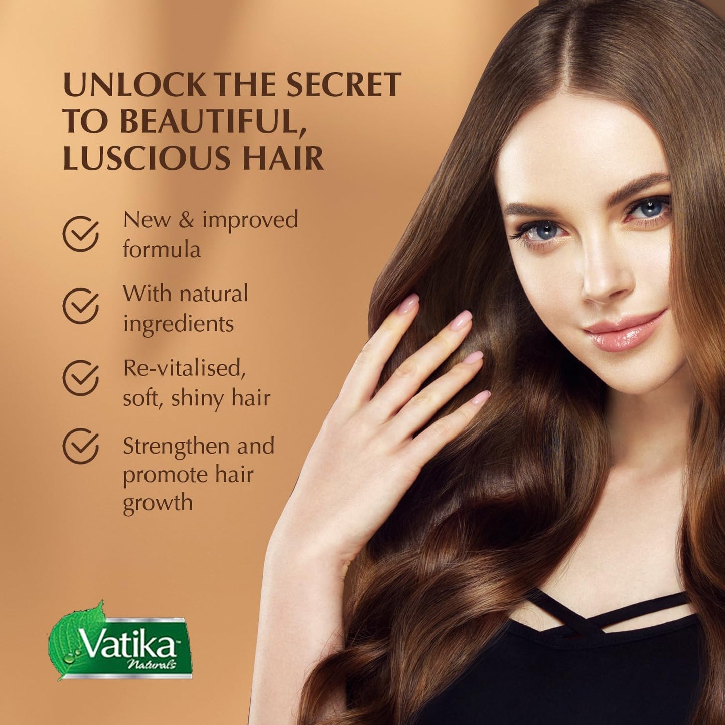 Vatika Naturals Hot Oil Hair Mask - Cactus & Garlic & Multivitamin for Dry, Damaged, Nourishing & Strengthening, Deep Conditioni
