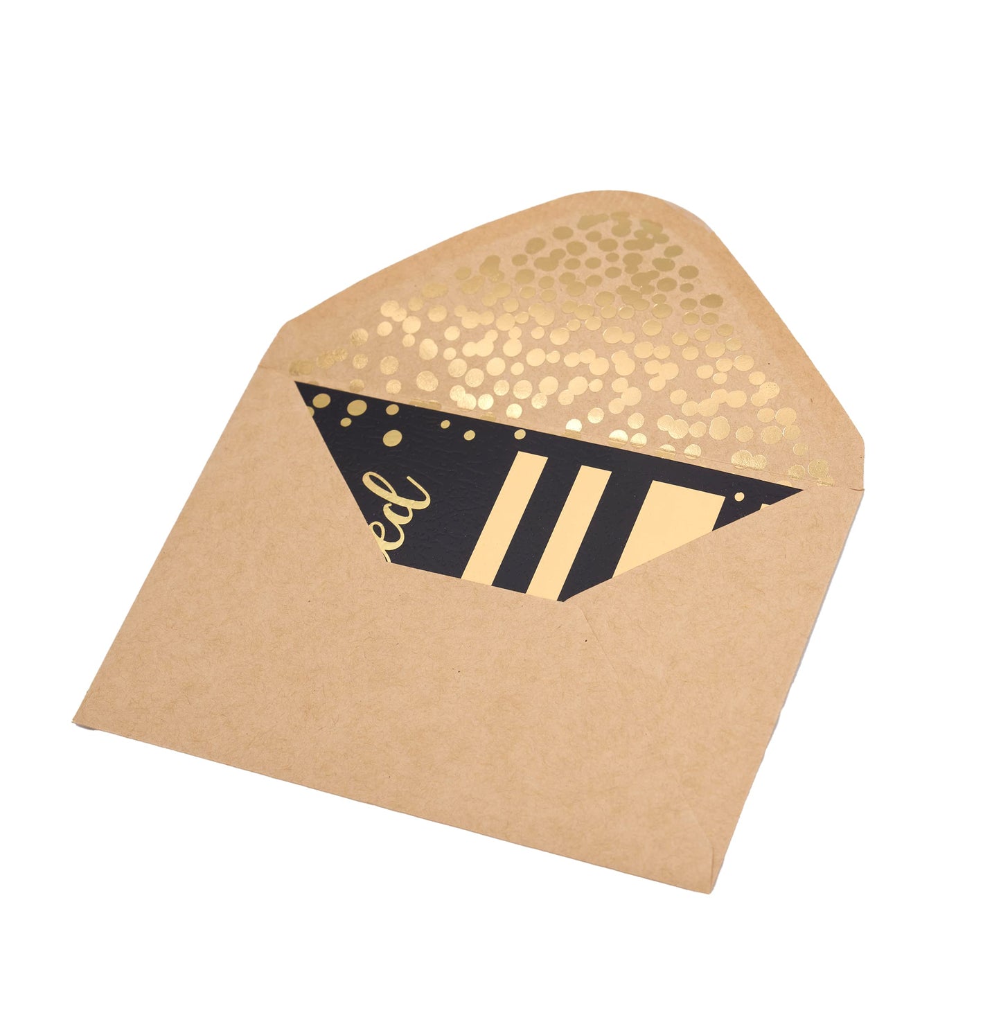 Invitation Cards - 50-Count 4" x 6" Black Invitation Cards ‘’You Are Invited’’ in Gold Foil with 52 Gold Confetti Foil Kraft Envelopes – Invitation Cards For Wedding, Bridal Shower, Baby Shower, Birthday