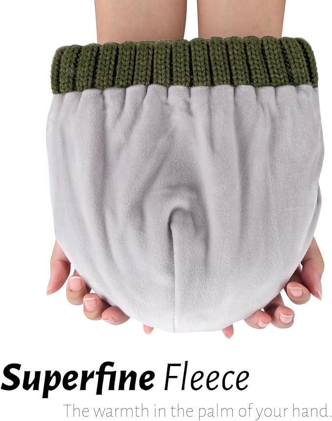 FURTALK Winter Hats for Women Fleece Lined Beanie Knit Chunky Womens Snow Cap