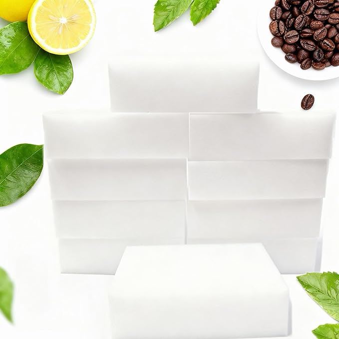 10 Pcs/lot Extra Large Magic Sponge Eraser Multi-Functional Melamine Foam Cleaner for Kitchen, Bathroom, Bathtub & Sink Cleaning, No-Scratch Scrubber Pads, Cleaning Sponges for Household Surfaces