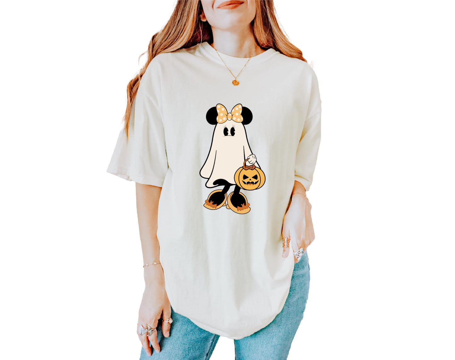 M.innie Halloween Couple T-Shirt, M.ickey Halloween Shirt, Halloween M.innie Sweatshirt, Matching Ghost Shirt, Family Matching Shirt, Couple Halloween Shirt (Shirt)