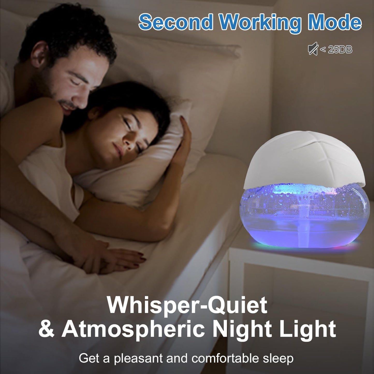 Ap Airpleasure Air Washer Aroma Diffuser, Essential Oils Aroma Fresher For Home, Office, Bedroom, Warehouse, Gift(White)