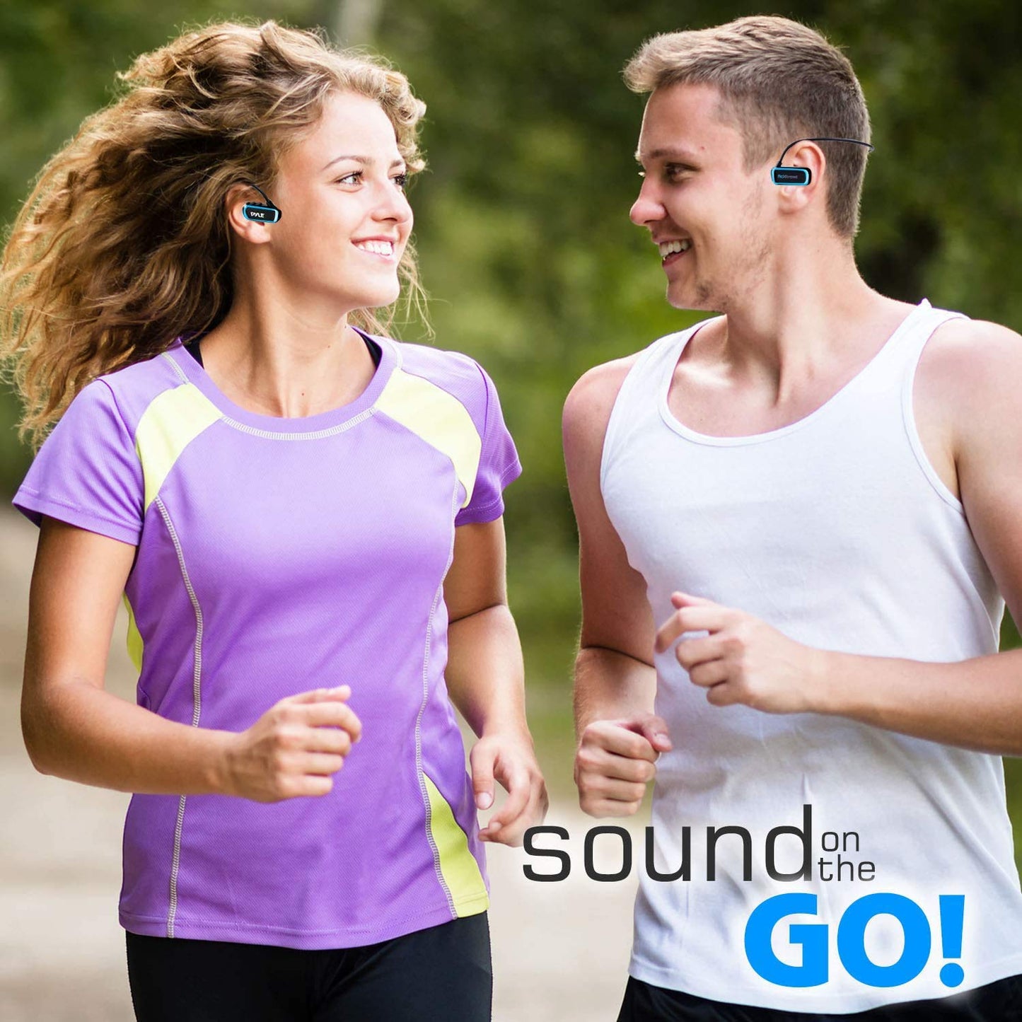 PYLE MP3 PLAYER, WATERPROOF, SPORTS, 8GB Memory, IPX8 Rating, USB Connection, Rechargeable Battery, Includes Earbuds, Perfect for Swimming, Running, Gym, Ergonomic Design, Sweatproof, Dustproof