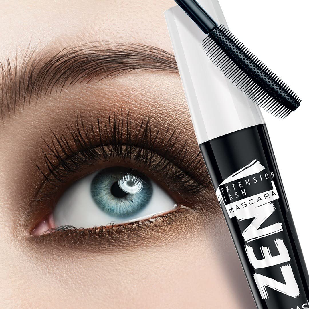 FARMASi Zen Extension Lash Mascara, Intense Length, No Flaking, No Smudging, No Clumping, Volumizes & Separates Lashes, Fuller L