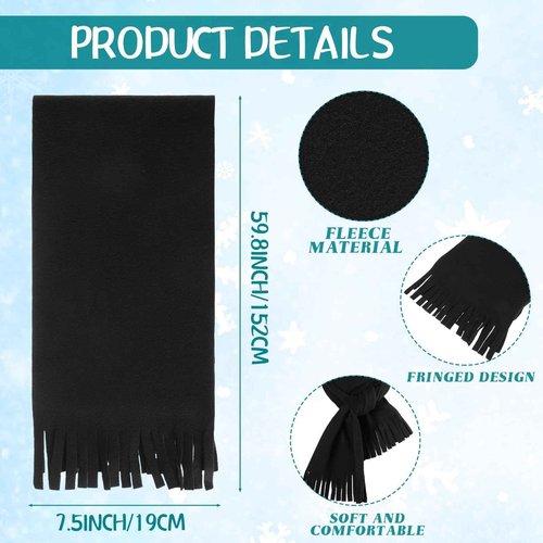 Zhanmai 72 Pcs Winter Beanies Gloves Scarves Bulk Homeless Knitted Winter Hats Fleece Neck Scarf Warmer Set for Men Women