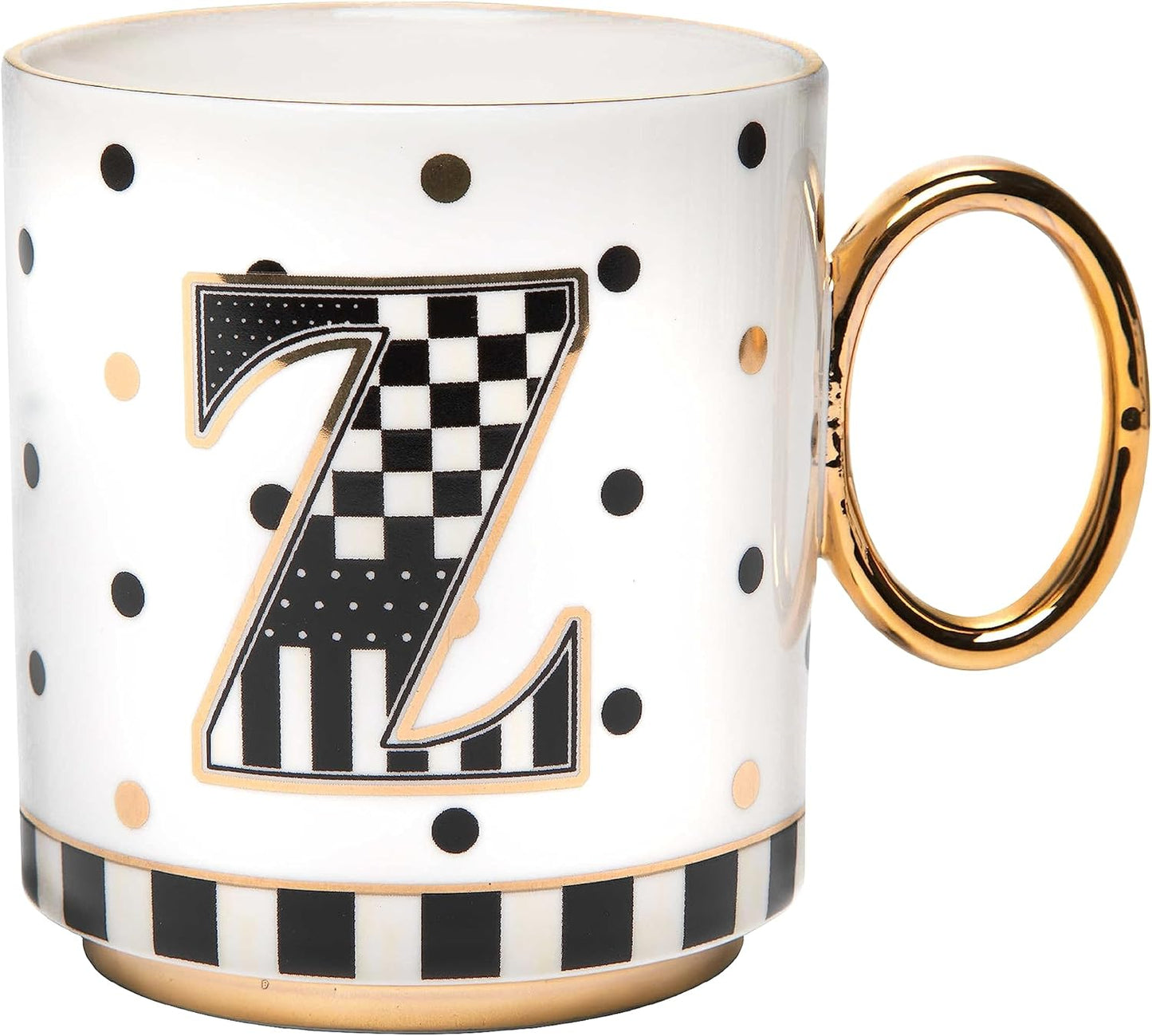 MACKENZIE-CHILDS My Mug, Decorative Ceramic Coffee Mug with Handle, Z