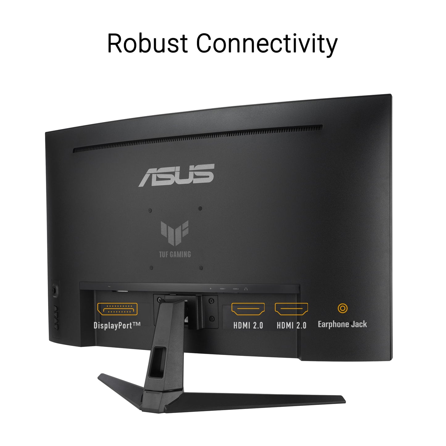 ASUS TUF Gaming Series 5 32” 1080P Curved Monitor (VG32VQM5AZ) - Full HD, 1500R, 240Hz, 0.5ms, Extreme Low Motion Blur Sync, FreeSync Premium, 120% sRGB, DisplayWidget, 3 yr Warranty